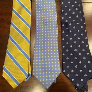 Brooks Brothers 3 Ties